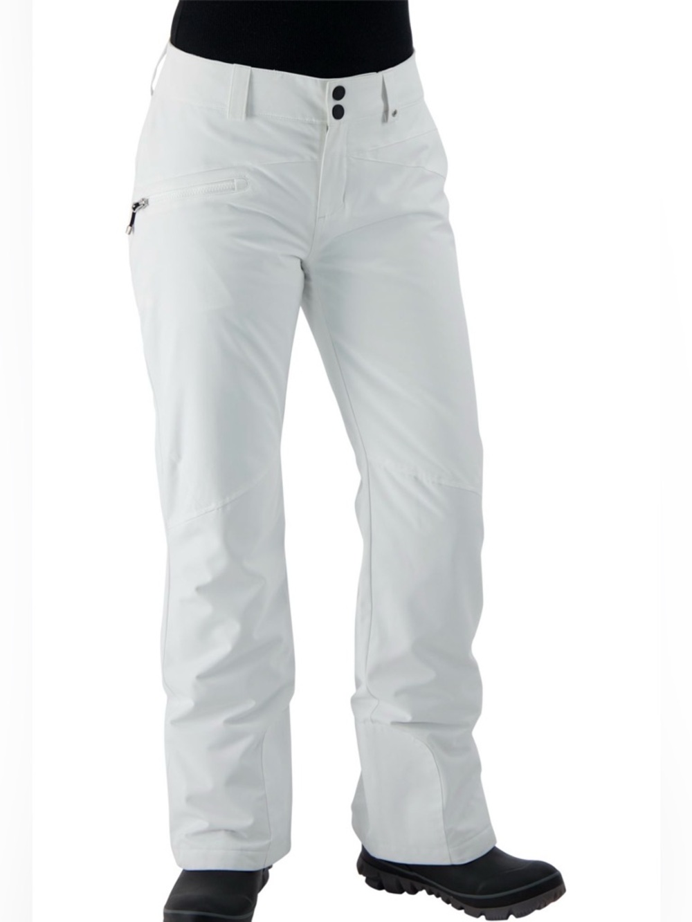 Obermeyer Women’s White Malta Ski/Snow Pants